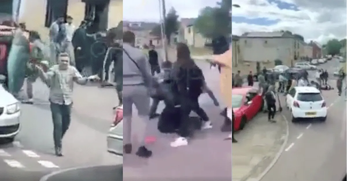 Rake klappen bij massale vechtpartij: 4 personen aangehouden (video)