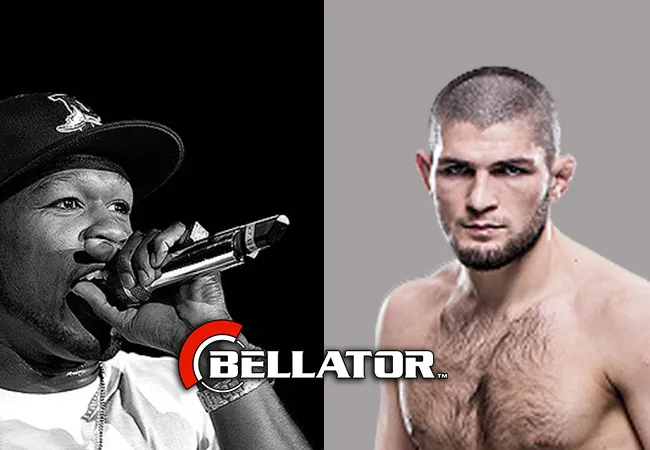 Rapper 50 Cent biedt Khabib Nurmagomedov giga bedrag om te vechten bij Bellator