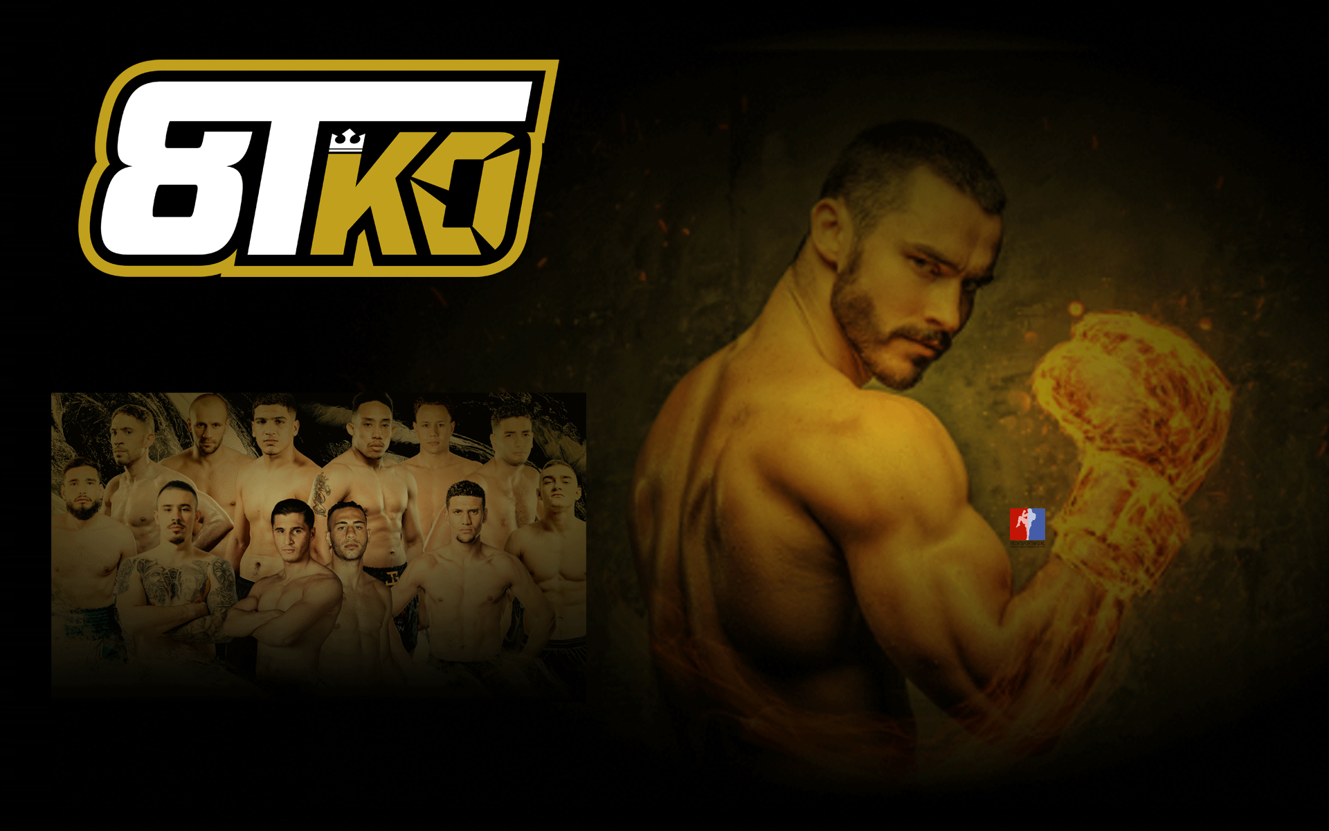 Kickbokser's voor het 8TKO toernooi van 4 maart bekend gemaakt