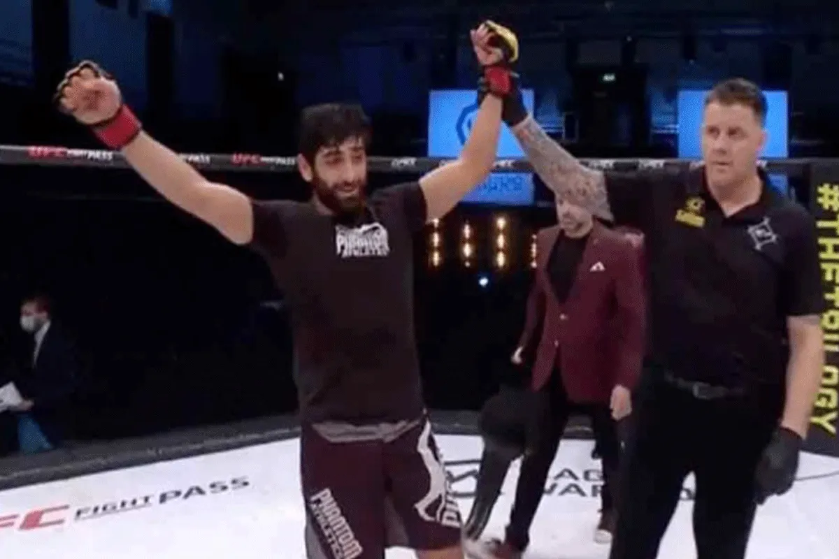 Agy Sardari pakt winst tijdens Mixfight event in Duitsland