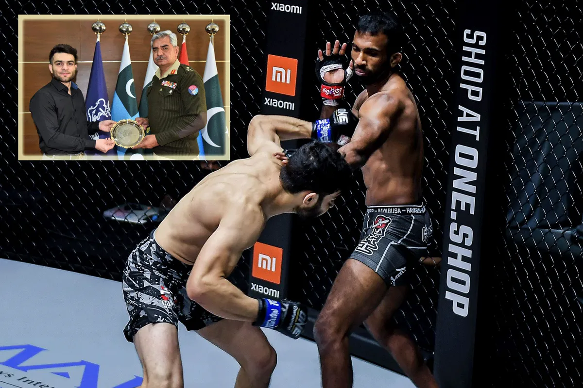 MMA-vechter krijgt eremedaille voor 56 seconden knock-out (video)