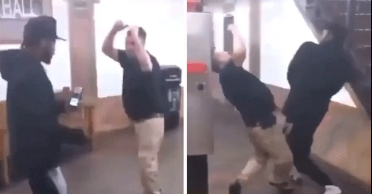 Akelig ventje geklapt na uitdagen! 'Nooit meer zeggen' (video)