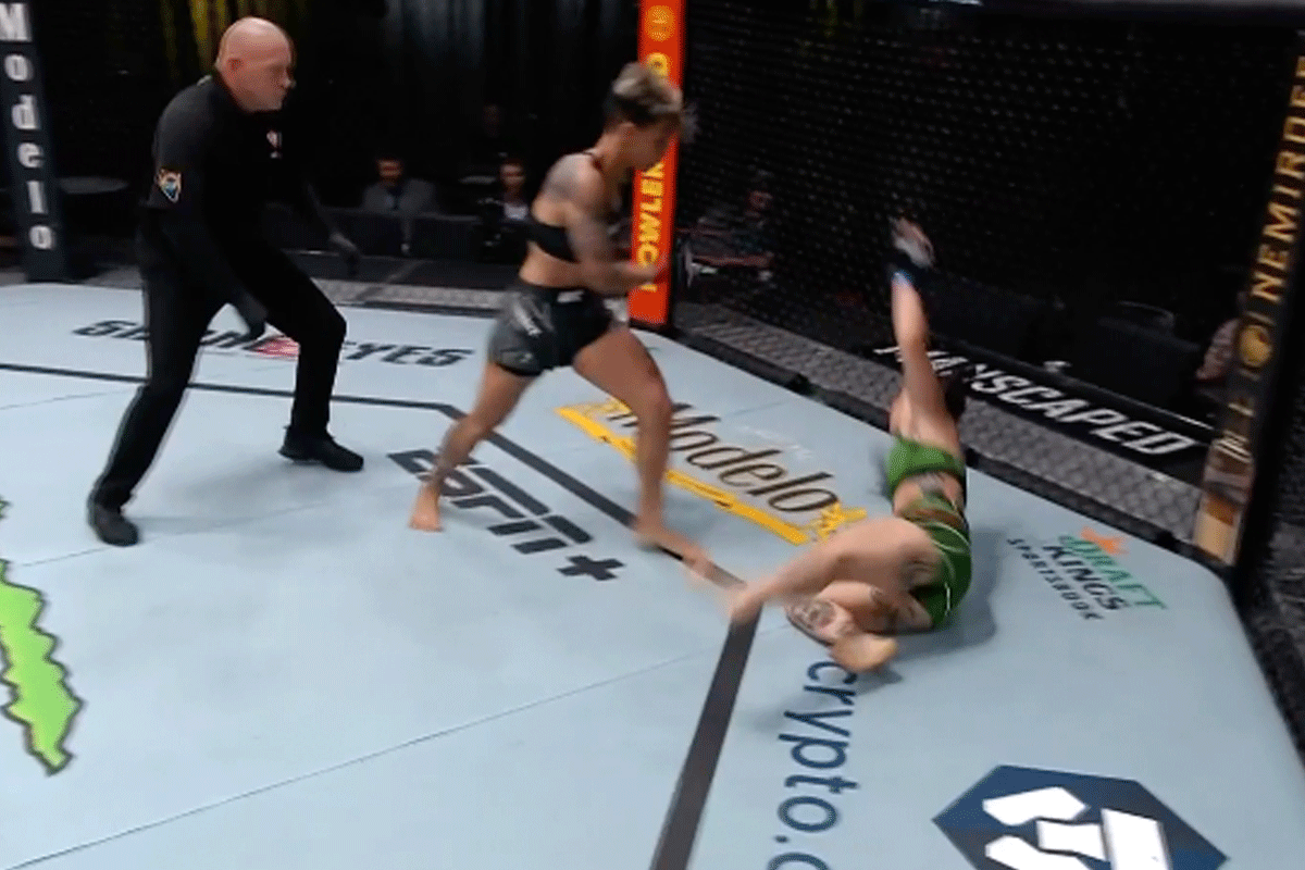 'KO' in 35 seconden: UFC'er boekt razendsnelle overwinning (video)