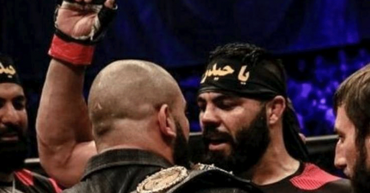 Lef! Iraanse MMA-vechter tart regering met post op Instagram