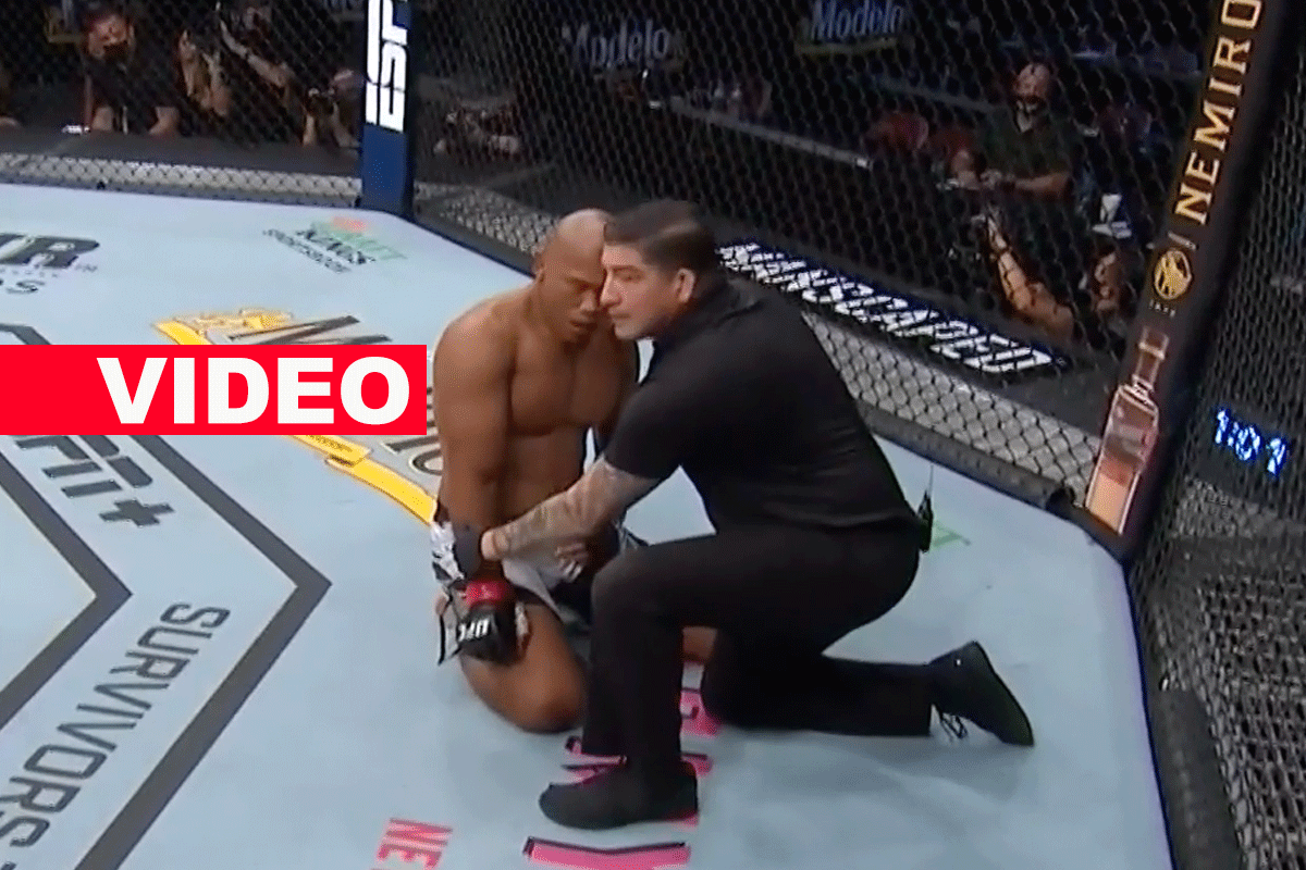 KRAK: Andre Muniz BREEKT arm van Ronaldo Souza op UFC 262
