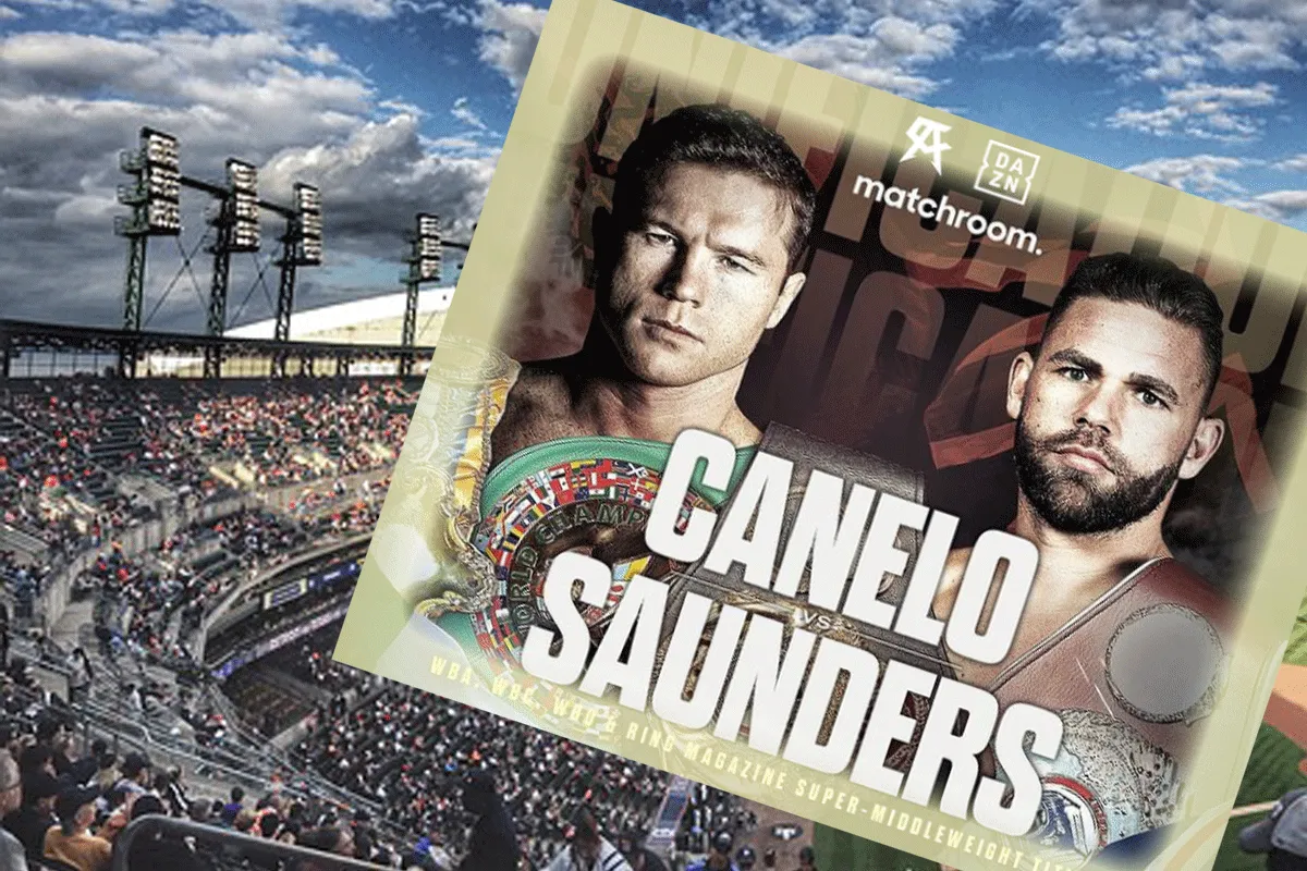 100.000 man publiek bij boksclash tussen Canelo en Saunders