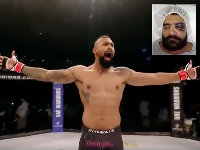 WAUW: Egyptische MMA-reus gaat binnen 8 seconden knock-out