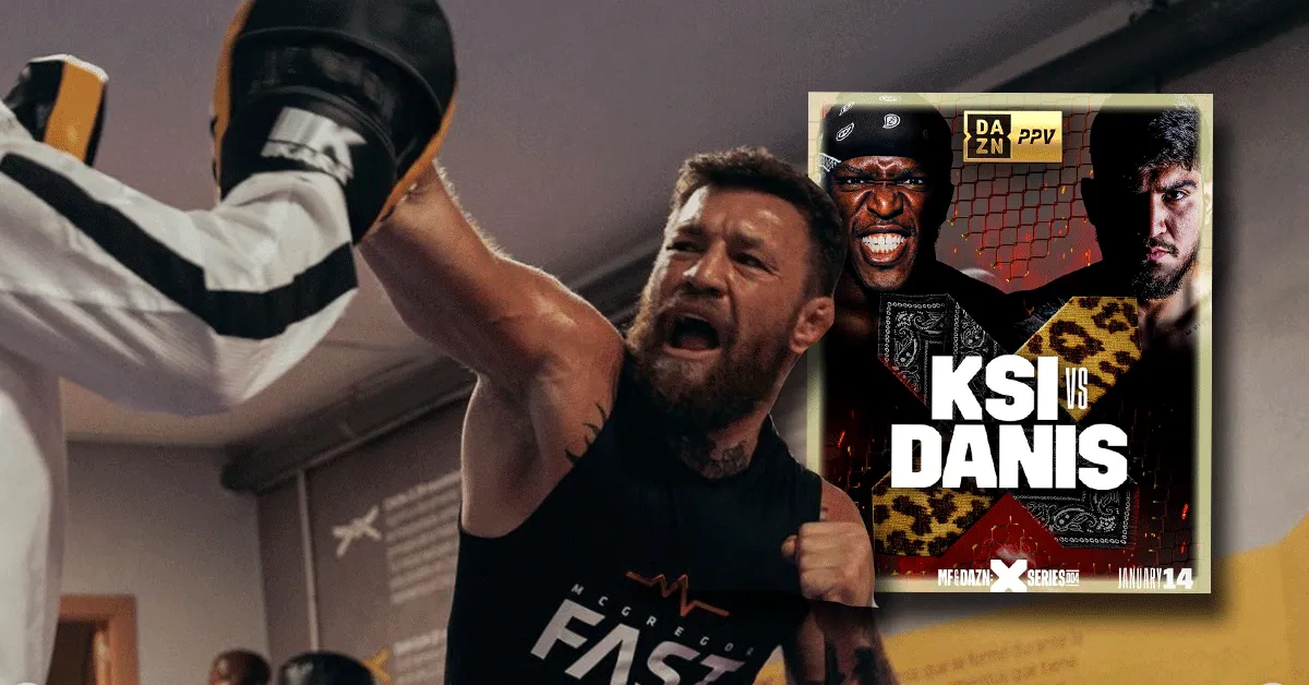 Conor McGregor boeit bokswedstrijd Danis vs. KSI geen flikker! 'Veel plezier'