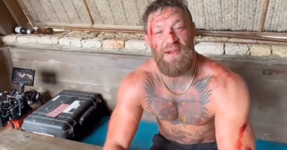 UFC-ster McGregor reageert op klap in gezicht! 'Die kwam aan'