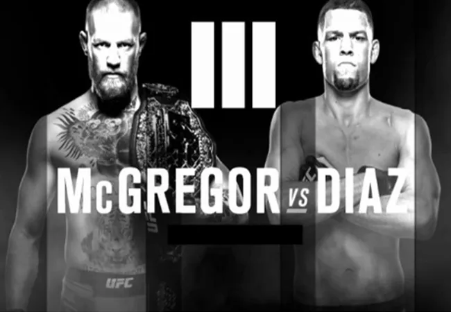 UFC Officials Tweeten En Verwijderen McGregor versus Diaz III Poster?