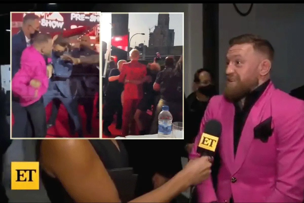 VECHTEN! McGregor los op rapper Machine Gun Kelly: 'What the Fook'