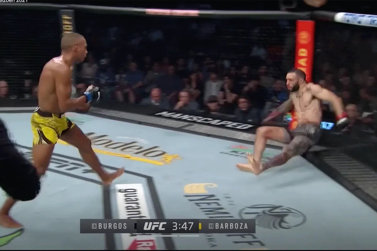 Vertraagde knock-out: UFC'er belandt in ziekenhuis