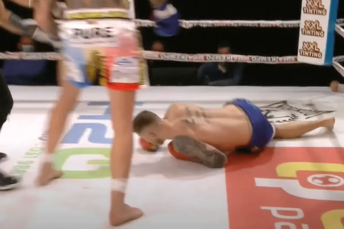 GLORY Kickboxing nieuwkomer verliest ongeslagen status (video)