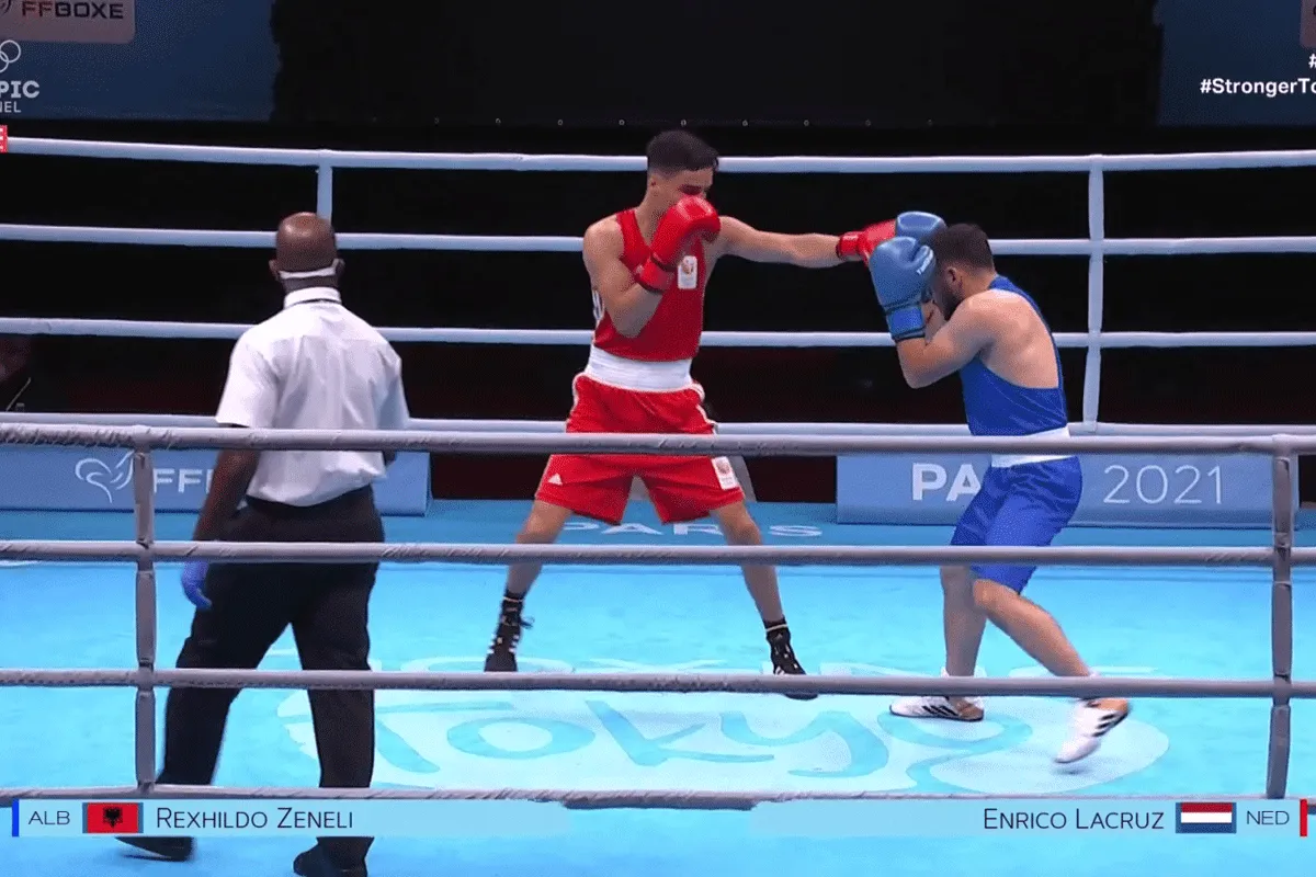 Nederlander Enrico Lacruz bokst zich naar Olympische Spelen