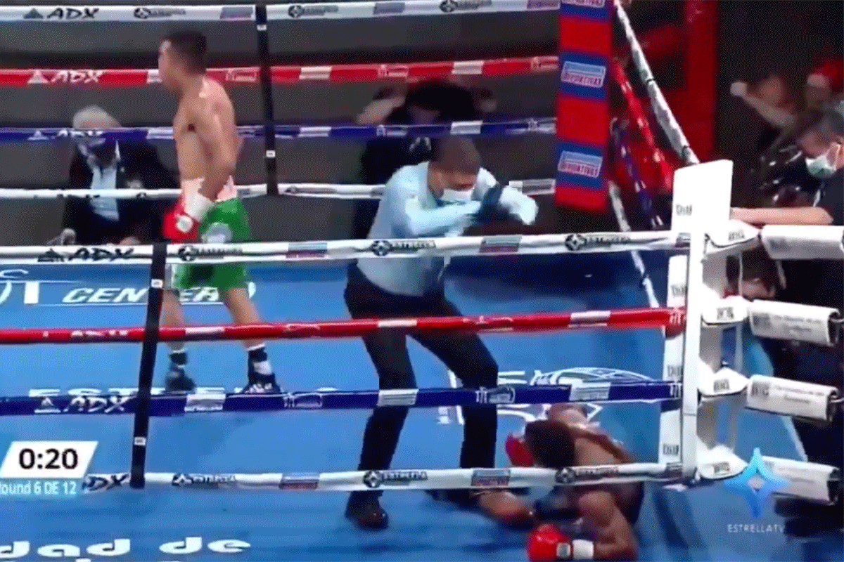 Knock-out: Rentree-gevecht ongeslagen bokser eindigt in teleurstelling