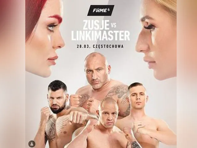 Uitslagen FAME MMA 6 Zusje vs. Linkimaster Katowice Polen