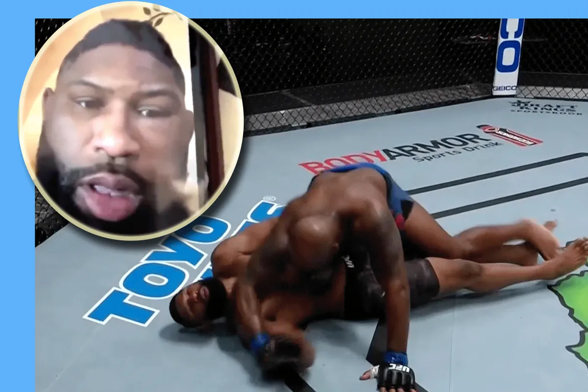 Flapdrol valt knock-out geslagen MMA-vechter lastig (video)