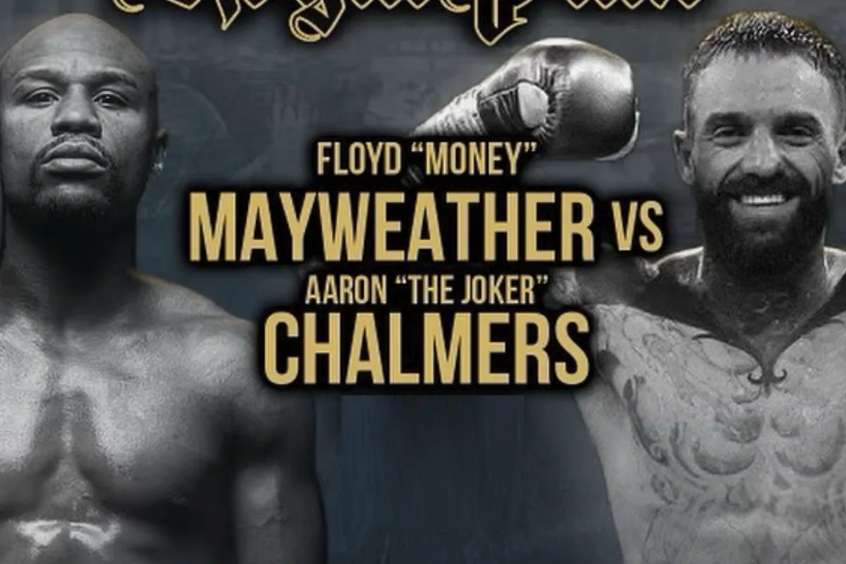 Floyd Mayweather boekt bokswedstrijd tegen Aaron Chalmers Bellator vechter en reality ster