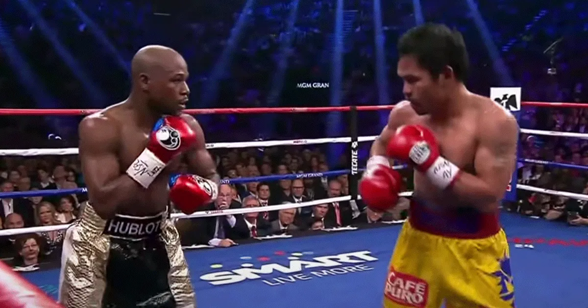 'Hij is doodsbang!' Mayweather Jr durft Pacquiao rematch niet aan