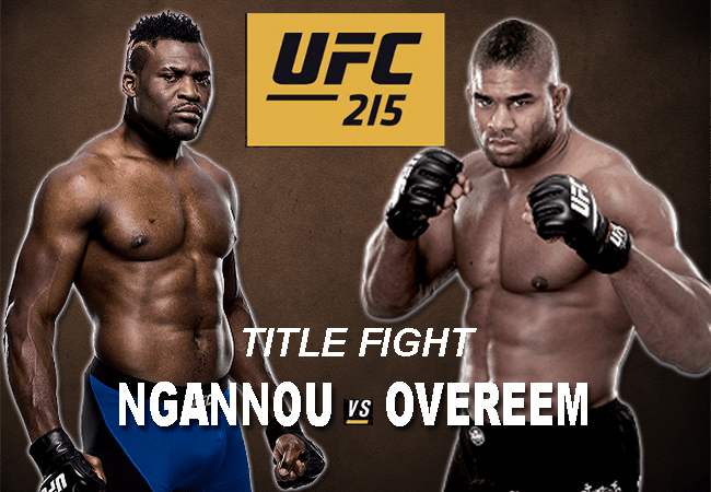 Francis Ngannou daagt Alistair Overeem uit voor UFC 215!