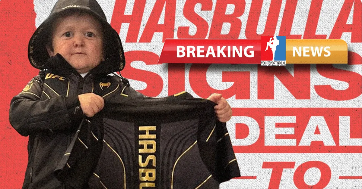 UFC vechtcontract voor 1 meter hoge Hasbulla! 'Droom die uitkomt'