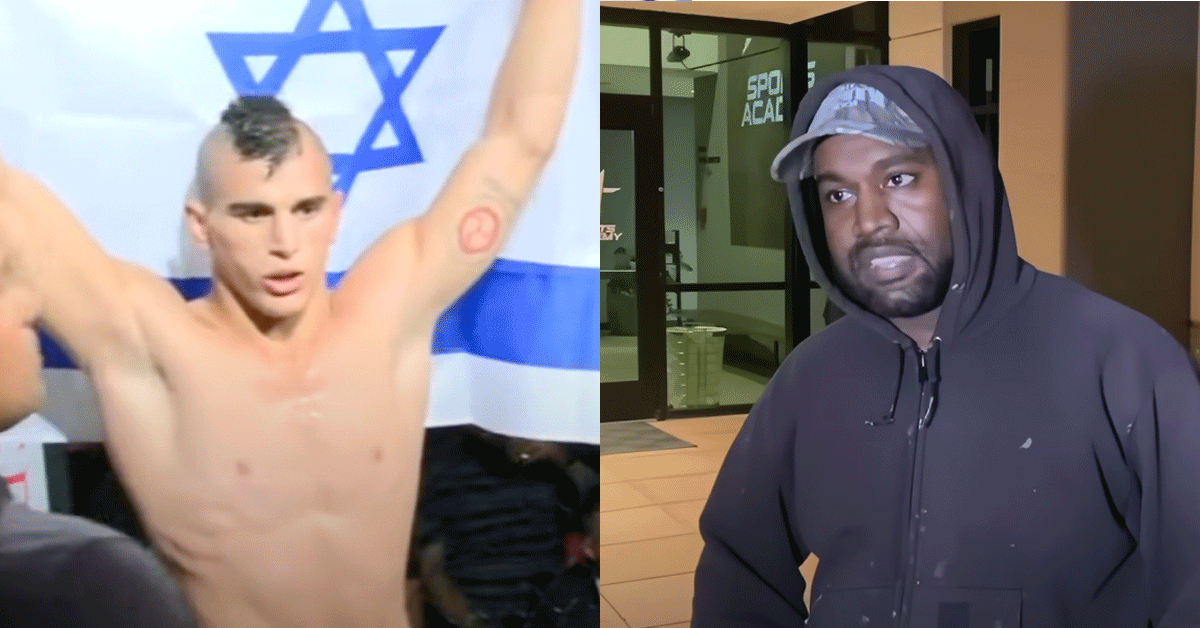 'Nazi' Kanye West gaat klappen krijgen van Joodse UFC-vechter