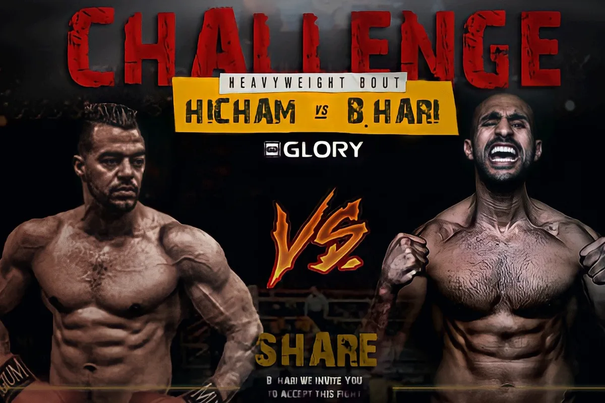 Pitch Badr Hari gevecht met Marokkaanse Bruce Lee