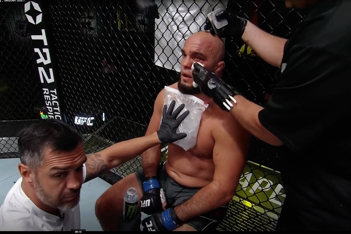 UFC'er knokte halfblind en met meerdere botbreuken gevecht uit