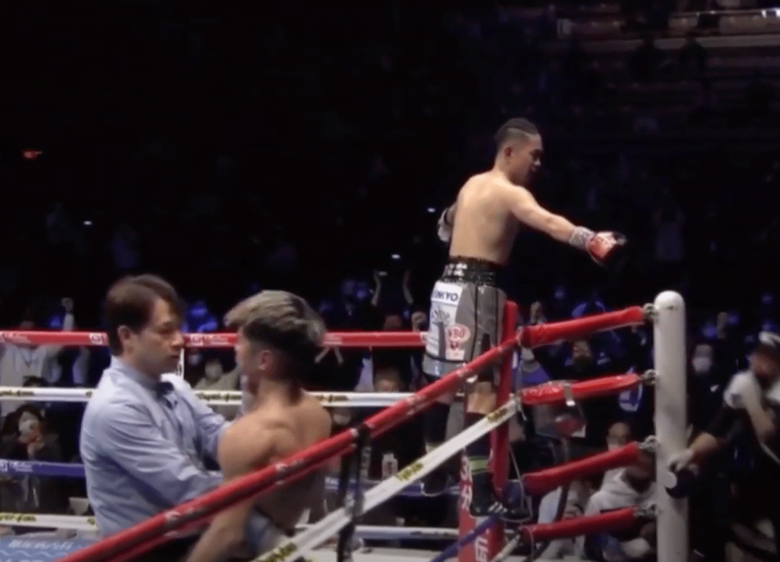 Zware straf wacht voor bokskampioen, titel in het geding (video)