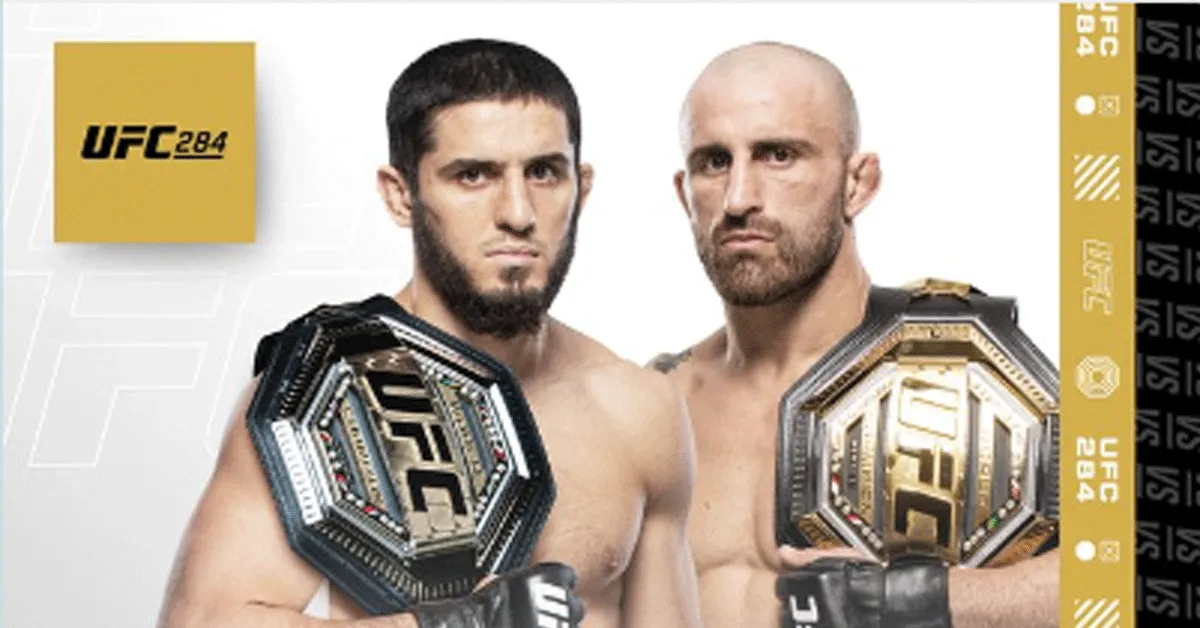 Islam Makhachev treft Alex Volkanovski voor de titel op UFC 284