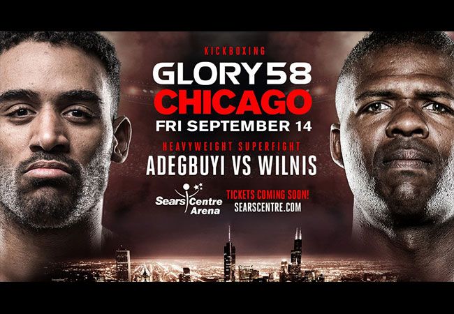 GLORY 58 Chicago verplaatst: Rematch tussen Jahfarr Wilnis en Benny Adegbuyi