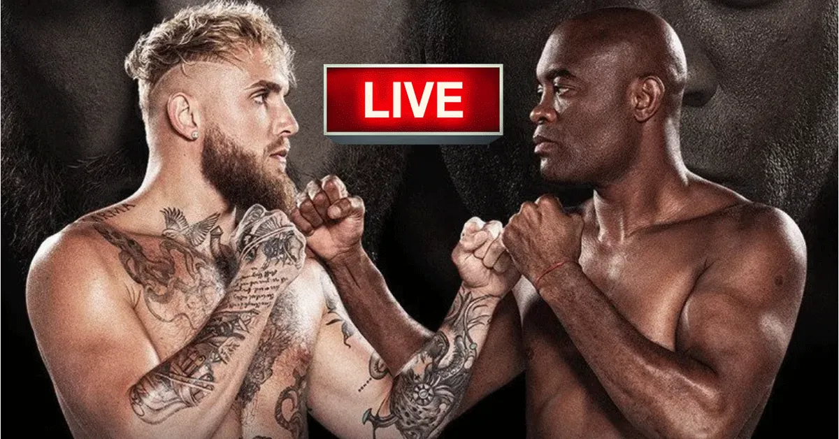 Zo kijk je Jake Paul vs Anderson Silva live! 'Alle info hier'