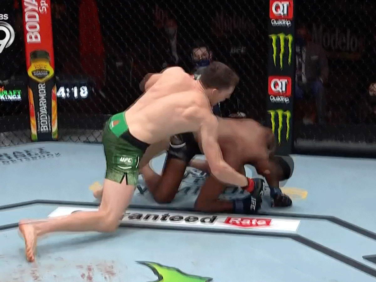 ? Wraak knock-out tijdens UFC gevecht in Las Vegas