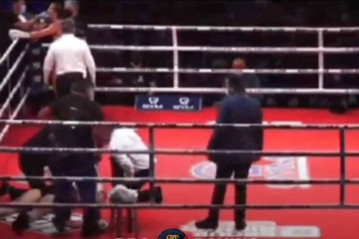 Dodelijke 'KO'! 18-jarige bokser in coma op intensive care (video)