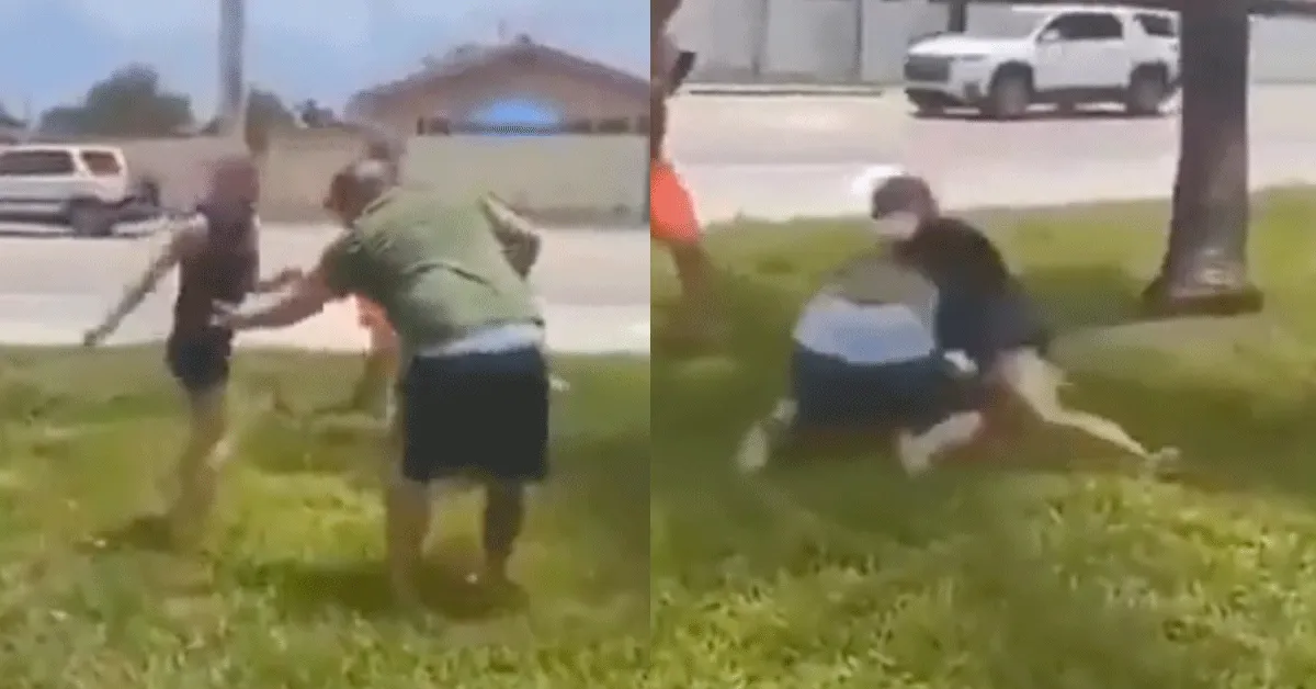 Jiu-Jitsu dame pakt dikke kerel aan! 'Aftikken maar' (video)
