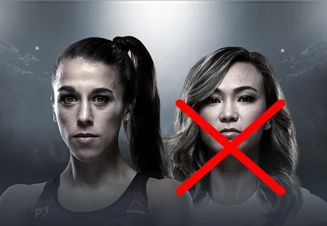 UFC Tampa: Joanna Jedrzejczyk vs. Michelle Waterson vervalt
