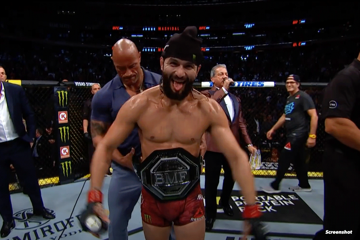 UFC's 'Baddest Motherfucker' Jorge Masvidal: 'Ik kom iemand afmaken'