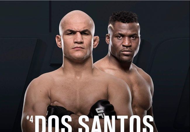 UFC: Gevecht Junior dos Santos vs. Francis Ngannou verplaatst