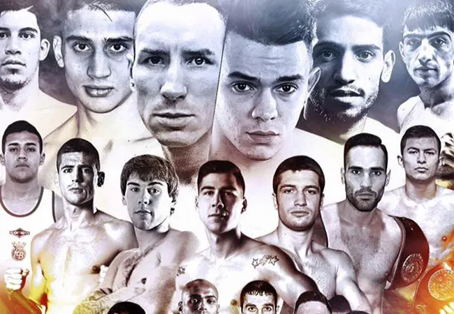 Mohammed Jaraya op K1 Slam de ring in tegen Sergio Sanchez