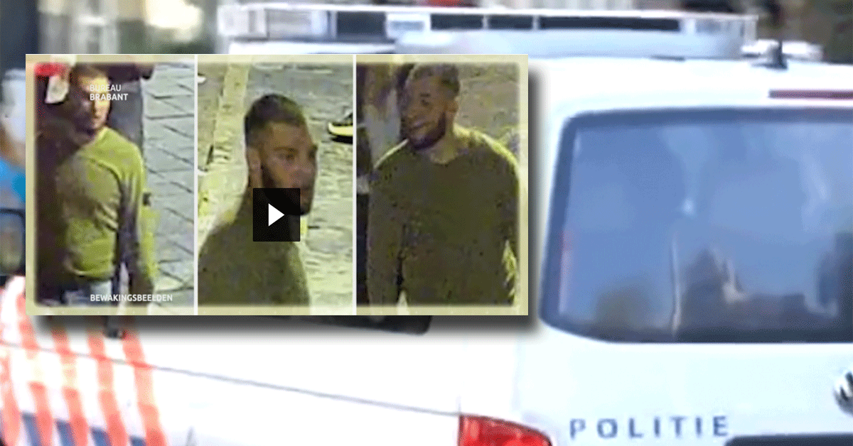 Man geeft vrouw kaaktrap: Politie zoekt dader (video)