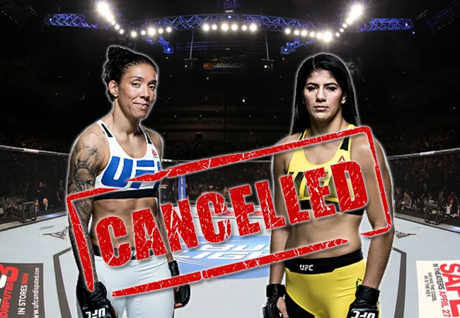 Ketlen Vieira vs Germaine de Randamie afgelast vanwege blessure!