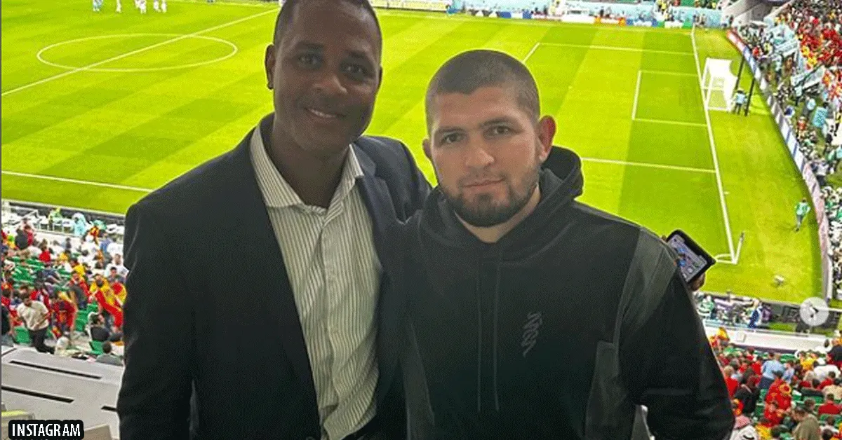 Kluivert geeft UFC-ster Khabib dik cadeau! 'Bedankt legende'