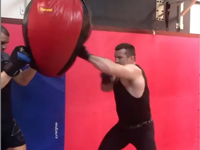 ? | Kicbokslegende Mirko Cro Cop ramt er flink op los