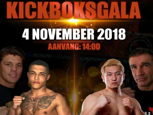 Kickboksgala 4 november Sportcentrum Albert Kraus Oss