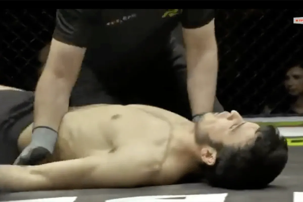 Zieke knock-outs tijdens MMA-event in Moskou (video)