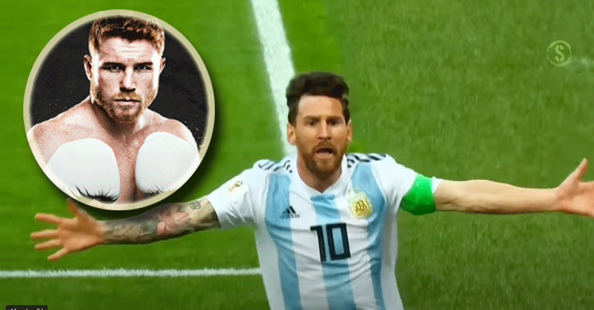Boksster Canelo Alvarez bedreigt Lionel Messi! 'Ik sloop je' (video)