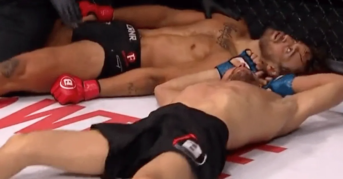 ZIEN! Krankzinnigste winst in MMA-gevecht tot nu toe! 'The Lucanator'