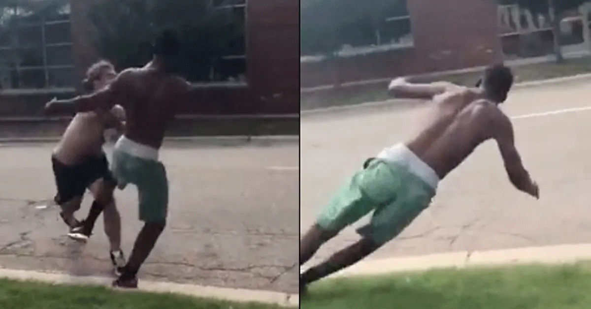 Zwaar gek! MMA-vechter gaat volledig uit zijn plaat (video)