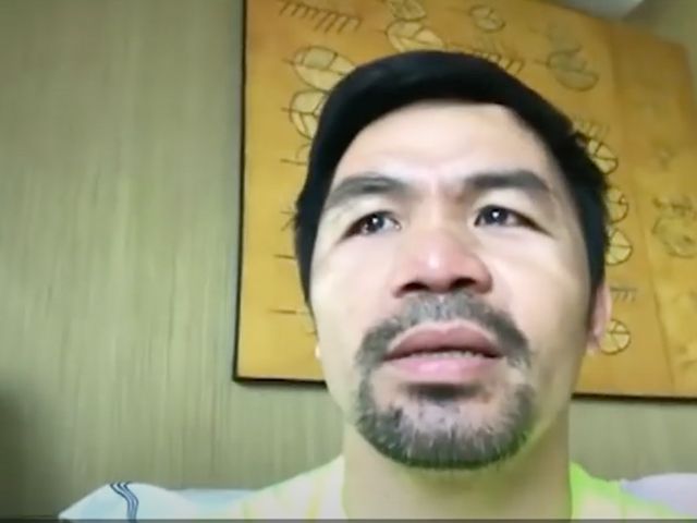 ? | TRANEN: Bokslegende Manny Pacquiao huilt tijdens interview