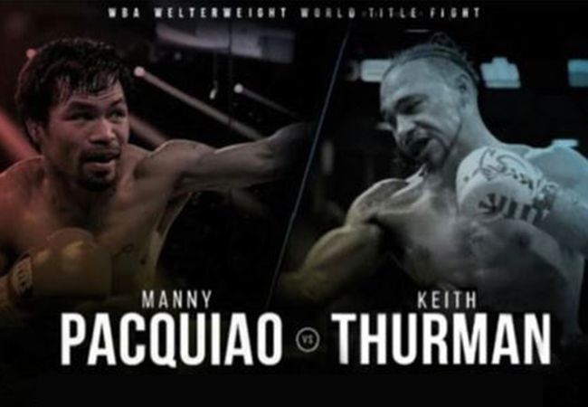 Boksen: Titelgevecht tussen Manny Pacquiao en Keith Thurman in juli